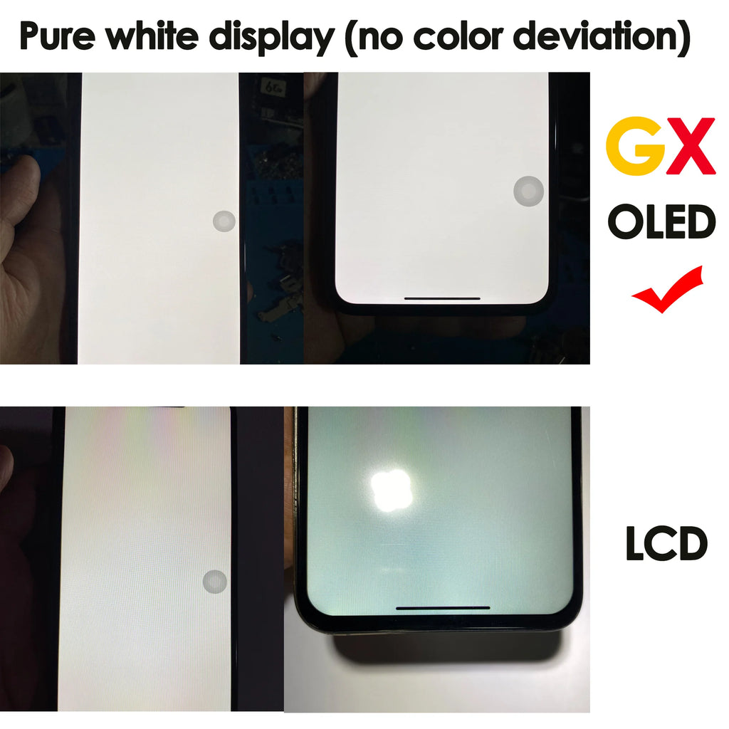 180daysWarranty GX OLED For iPhone 12 Pro Max Screen Replacement Display Digitizer Assembly Touch LCD Repair Kit Wholesale