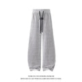 Men's Mesh Jogger Pants Wide Leg Drawstring Elastic Waist Baggy Curved Sweatpants Athletic  Relaxed Fit Casual Lantern Pants