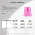 Transparent Pvc Disco Jazz Dance Bodycon Skirt for Women High Waist Pencil Miniskirt with Pockets See Through Cover Up Clubwear