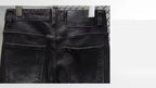 Hot-Stamped Rhinestone Men's Jeans, Trendy Brand, Stretchy Slim Fit, Embroidered and Printed Men's Trousers