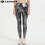 LEOHEX High Waist Yoga Leggings for Women, Breathable Fitness Running Pants, Workout Gym Sports Trousers