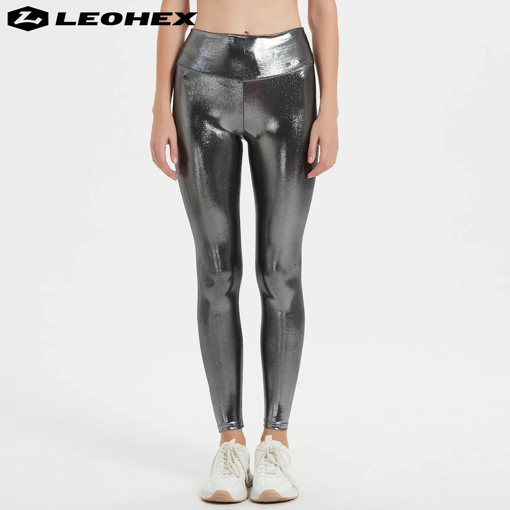 LEOHEX High Waist Yoga Leggings for Women, Breathable Fitness Running Pants, Workout Gym Sports Trousers