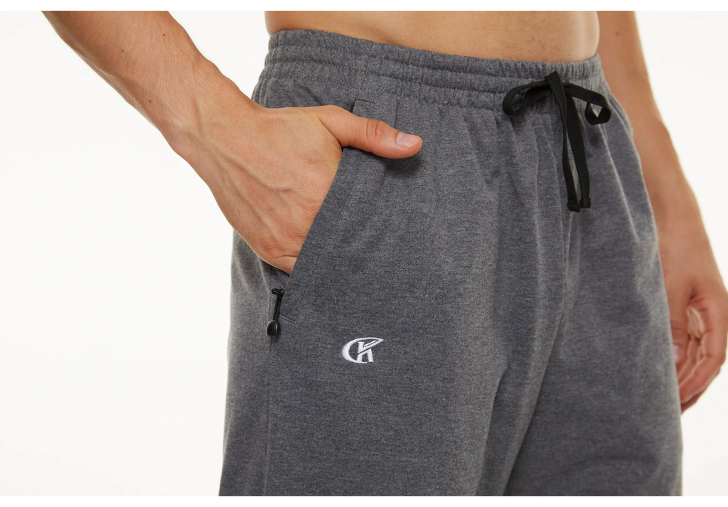 Men Sweatpants Running Sport Pants Drawstring Lightweight Solid Joggers Sport Streetwear Casual Breathable Trousers Tracksuit