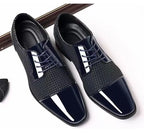 Dress Shoes Man Casual Business Pointed Toe Social Shoe for Men Breathable In Summer Leather Luxury Designer Clothing Low Price