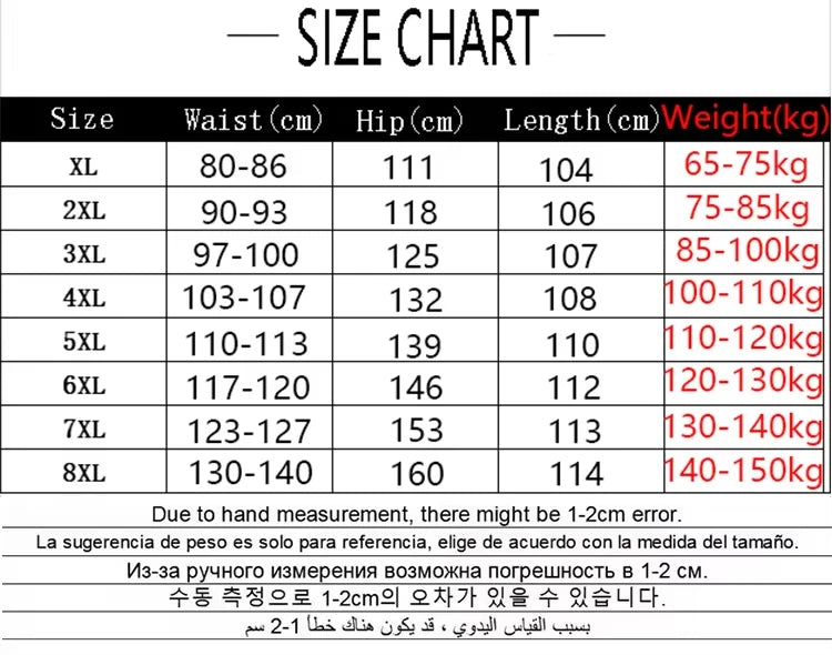 8XL Elastic Waist Men's Jeans, Loose Straight Leg Stretch Denim Pants, Plus Size Casual Streetwear, Big Size Relaxed Fit Trouser