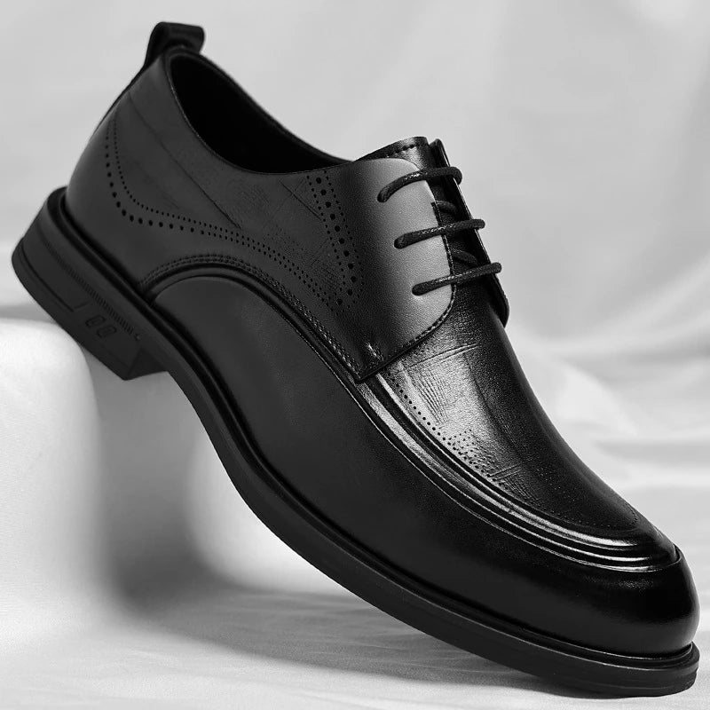 Business Formal British Style Casual Commuting Style Commuting Shoes Wedding Groom Shoes Leather Shoes Men's Four Seasons