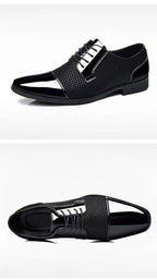 Dress Shoes Man Casual Business Pointed Toe Social Shoe for Men Breathable In Summer Leather Luxury Designer Clothing Low Price