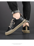 Men'S New Low Top Casual Sneakers Korean Style Versatile Dad Shoes Soft Sole Comfortable Lightweight Platform Shoes For Daily