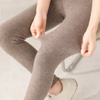Fall/Winter 100% Pure Wool Knitted Pants Are Slim And Warm Wear Wool Pants Inside And Outside Tight Elastic Leggings