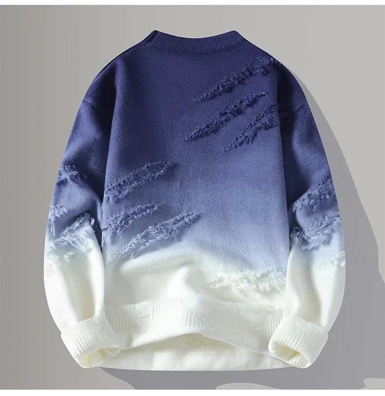 2024 Winter Sweaters for male men thick O-neck sweater men Student youth sweaters autumn Men's wool Casual Knitwear Pullover