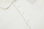 Polo women women's t-shirts and polos old money style Classic Embroidered casual slim fit POLO collar short sleeved shirt