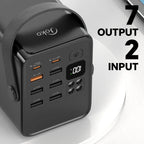 70000mAh Power Bank  With 20W PD 22.5W QC Quick Charging Powerbank Support FCP AFC VOOC 22.5 Portable PoverBank For Oppo Oneplus