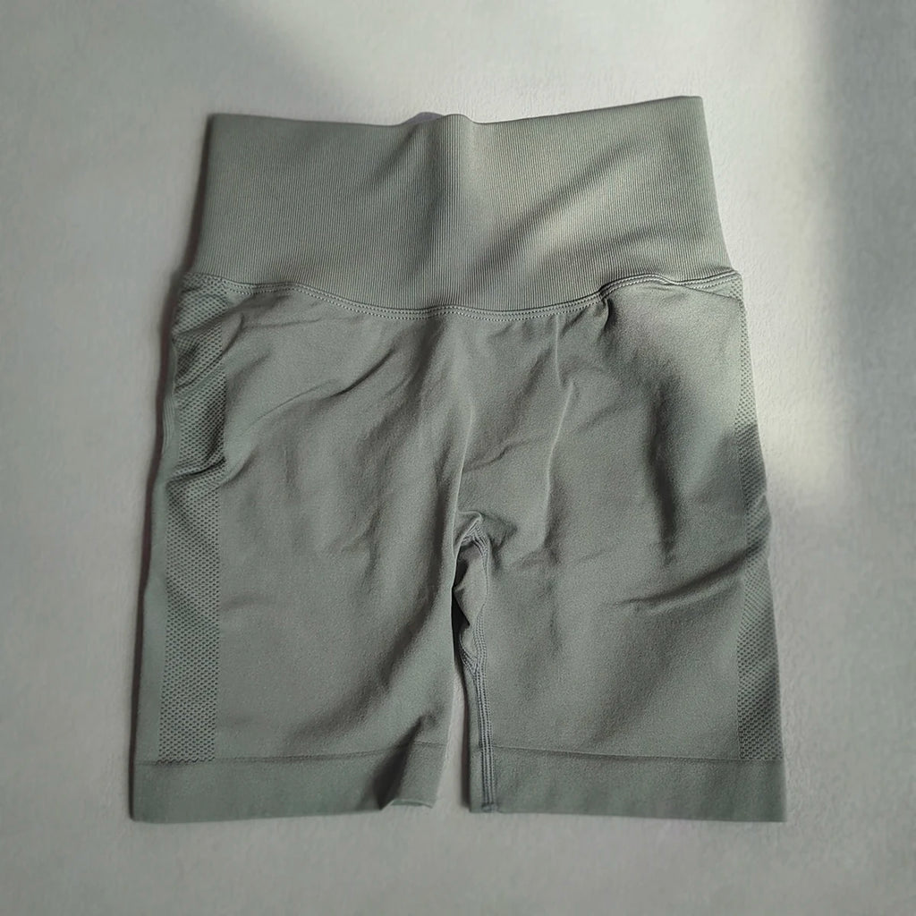 Seamless Shorts for Women Yoga Shorts Push Up Booty Workout Gym Shorts Fitness High Waist Sports Short Women Clothing