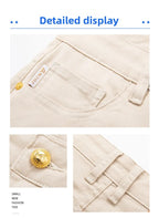 2026 Y2k Pants Men Thin Lyocell Spring Summer Classic Korean Youthful Vitality Men's  Jeans Lightweight Stretch Trousers