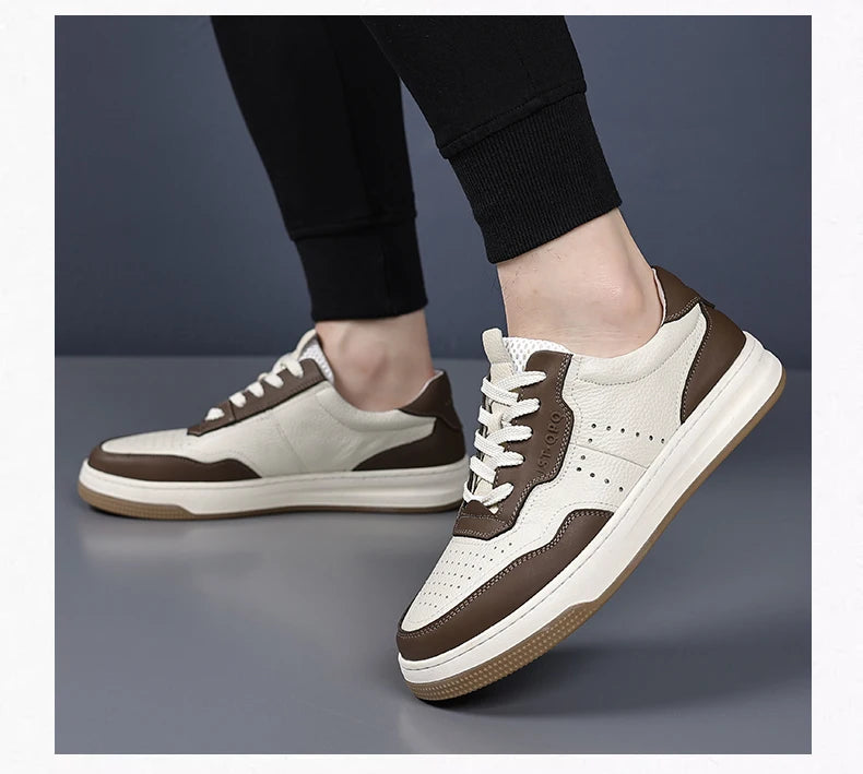 Men's fashion casual shoes four season soft-sole non-slip breathable outdoor walking shoes youth lightweight sports running shoe