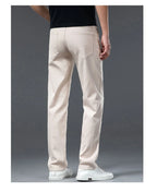 2026 Y2k Pants Men Thin Lyocell Spring Summer Classic Korean Youthful Vitality Men's  Jeans Lightweight Stretch Trousers