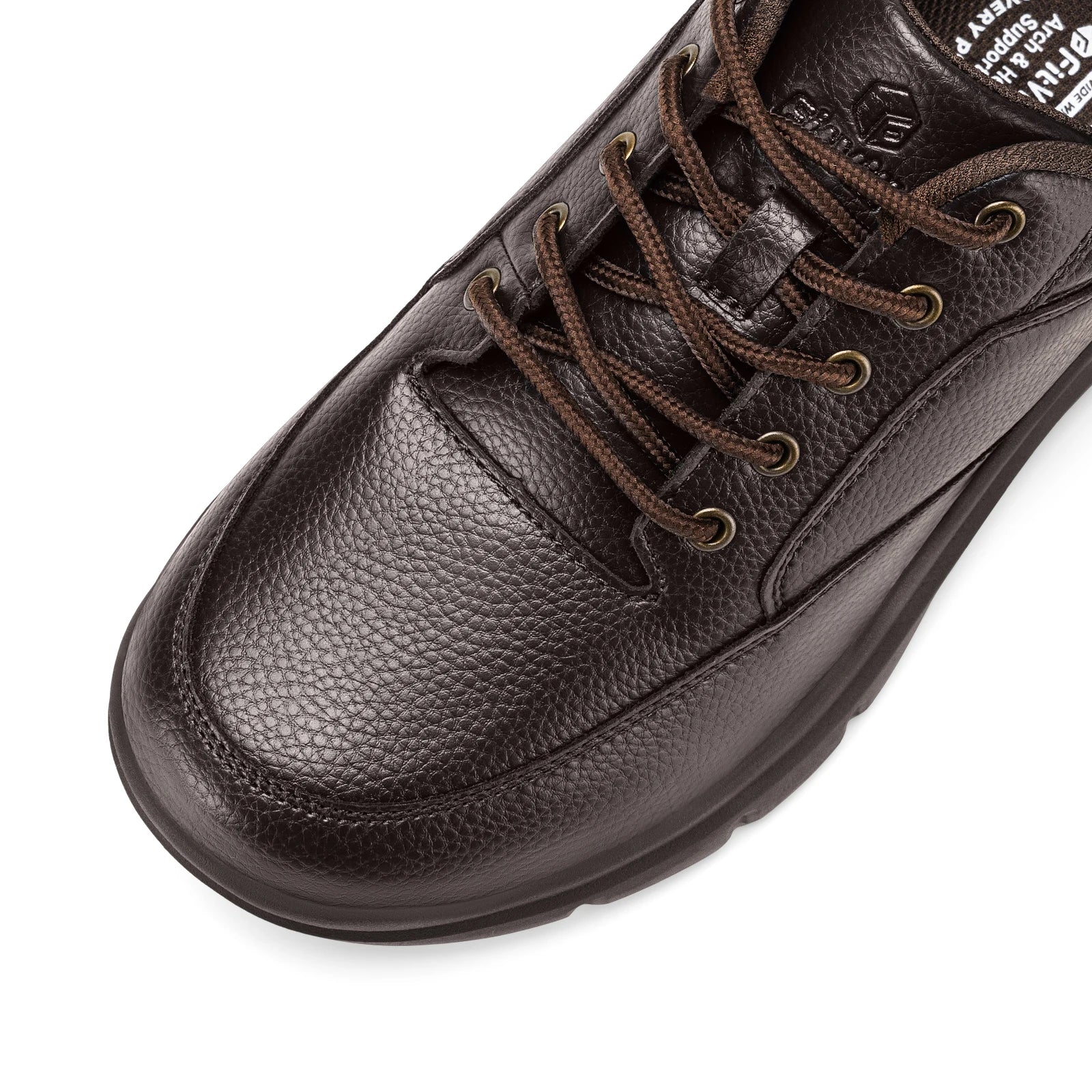 FitVille Men‘s Dress Shoes Leather Wide Formal Business Shoes for Men Breathable Casual Luxury Wedding Shoes Non-Slip Size 40-50
