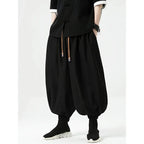 FGKKS Brand New Men Pants Fashion Korean Style Harem Loose Style Cotton Pants Male Outdoor Spring Man Solid Trousers
