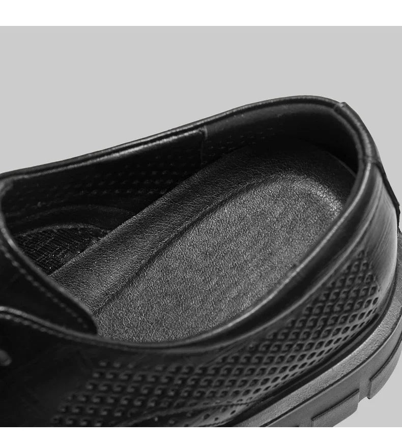 New Men Hollow Summer Platform High Heel 5/8/10 CM Height Growth Formal Men Derby Leather Shoes Man Wedding Dress Shoes Elevator