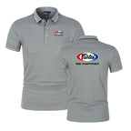 Fairtex Men'S Solid Short Sleeve Polo Shirt For Kickboxing Muay Thai Summer Business Casual Youth Popular T-Shirt