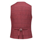 Men's Business Casual Three-Piece Set 2024 Fashion Bridegroom Dress Suit Vest Trousers High Quality