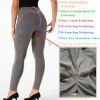 Shascullfites Women's Workout Leggings Bum Lifting Active Tights Fitness Skins Spring Skinnier Leggings