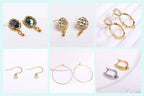 1 Pcs 18K Gold Plated Magnetic Lock For Bracelet Connectors Accessories,Magnetic Fasteners Clasp For DIY Jewelry Making Supplies