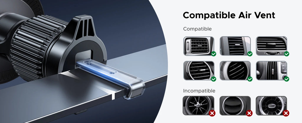 UGREEN MagFlow Pro Qi2.2 25W Magnetic Wireless Car Charger with Cooling Fan For iPhone 16 17 Pro Car Phone Holder Fast Charging