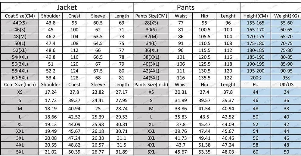 Luxury Pinstripe Men's Suits Formal 2 Piece Jacket Pants Full Sets Bespoke Business Smart Casual Male Clothing Costume Homme