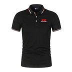 Men'S Summer Casual Breathable Comfortable Polo Shirt Solid Color High Quality Short Sleeve T-Shirt For GSXR GSX-R