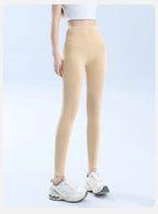 Ice Silk Shark Leggings Women High Waist Tummy Control Yoga Pants Buttery Soft Push Up Summer Thin Breathable Jeggings Workout
