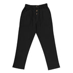 New Men's Cotton and Linen Casual Breathable Pants, Fashionable Street Sport Pants, Beach and Outdoor Loose Straight Pants