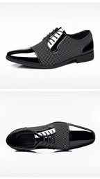 Dress Shoes Man Casual Business Pointed Toe Social Shoe for Men Breathable In Summer Leather Luxury Designer Clothing Low Price