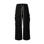 Owen Seak Men Cargo Pants Casual Loose Gothic Men's Trousers Autumn High Street Black Long Pant Size XL