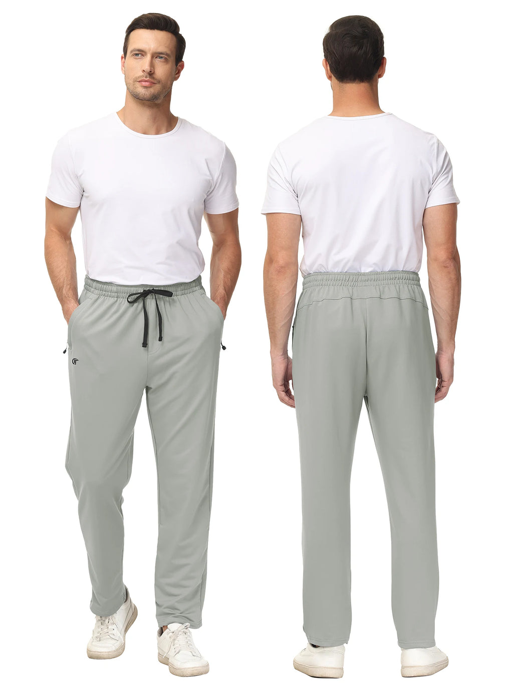 Men Sweatpants Running Sport Pants Drawstring Lightweight Solid Joggers Sport Streetwear Casual Breathable Trousers Tracksuit