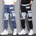 Men Versatile Casual Pants Male Summer Thin New Style Straight Leg Cargo Pants Classic Streetwear Quick Dry Ice Silk Pants