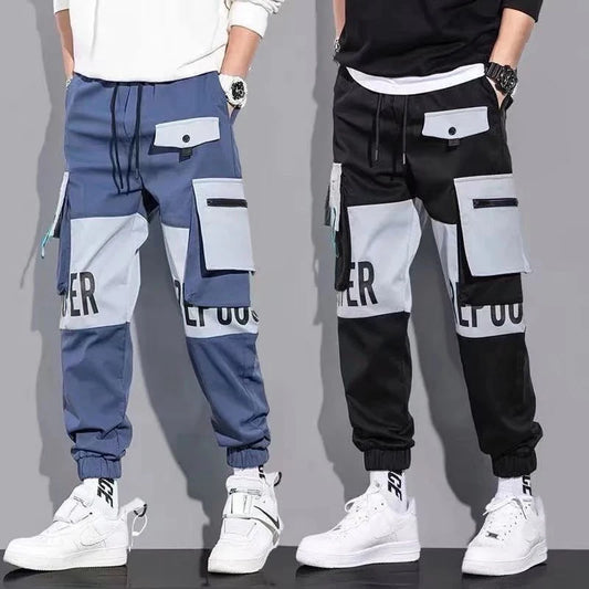 Men Versatile Casual Pants Male Summer Thin New Style Straight Leg Cargo Pants Classic Streetwear Quick Dry Ice Silk Pants