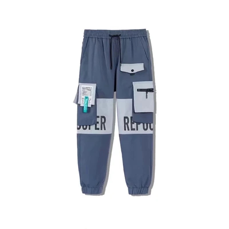 Men Versatile Casual Pants Male Summer Thin New Style Straight Leg Cargo Pants Classic Streetwear Quick Dry Ice Silk Pants