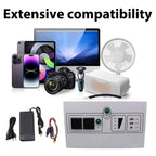 Outdoor Emergency Portable Solar Power Electric Generator Portable Power Station 1000W 2000W 3000W