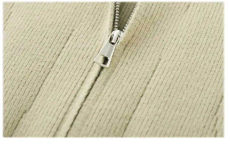 2026 Autumn Men's High Quality Comfortable Loose Solid Color Knitted Cardigan jacket Men's Fashion Trend Casual Sweater men