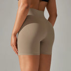 Seamless Yoga Shorts Women Fitness Shorts Running Cycling Shorts Breathable Sports Leggings High Waist Workout Gym Shorts