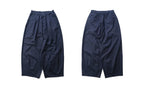 Solid Color Wide Leg Cargo Pants Mens Baggy Pleated Streetwear Elastic Waist Casual Loose Trousers Men