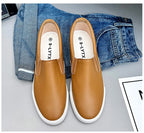 Men's Casual Shoes Grey Brown Flat Bottomed Casual Board Shoes Mens Loafers Man Shoes Casual Sneakers Men