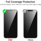 2~4PCS Screen Protector For iPhone 17 16 Pro Max Tempered Glass For iPhone 17e 16e 15 14 13 12 11 Pro Max Phone Film iPhone 17