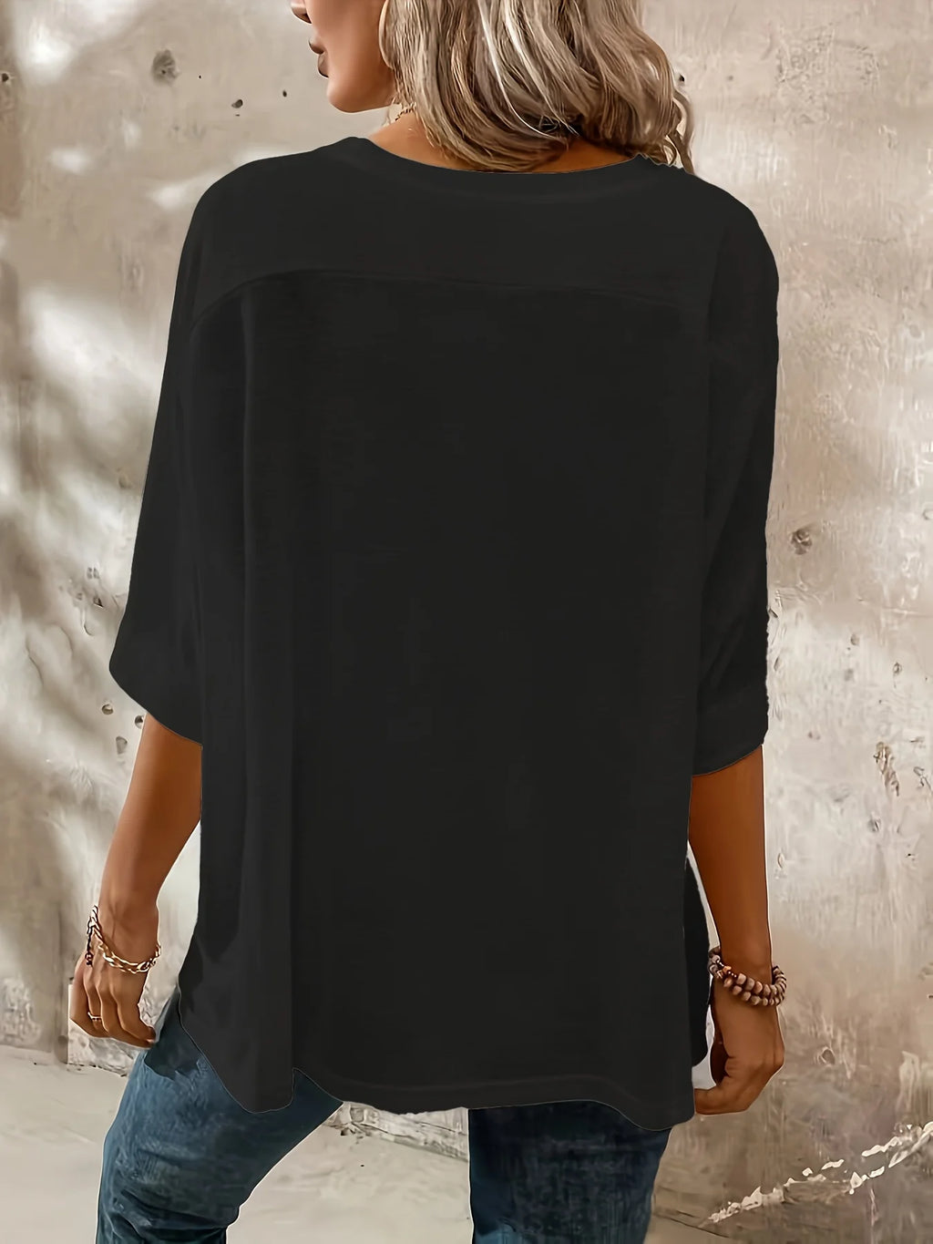 Plus Size Women's Oversized Casual T-Shirt Loose Fit Comfortable Everyday Top