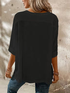 Plus Size Women's Oversized Casual T-Shirt Loose Fit Comfortable Everyday Top