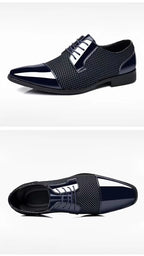 Dress Shoes Man Casual Business Pointed Toe Social Shoe for Men Breathable In Summer Leather Luxury Designer Clothing Low Price
