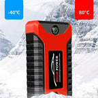 EAFC 12V Portable Car Jump Starter Power Bank with Battery Booster Charger Auto Emergency Start-up Lighting - Vehicle Starting D