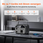 2400W 1800W 500W Portable Power Station 1024wh 345wh Lifepo4 Battery Powerful Power Bank Solar Generator Emergency Power Supply