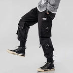 Trendy Streetwear Quick Dry Ice Silk Pants Men Classic Cargo Pants Man Summer Thin New Style Straight Leg Versatile Casual Pants